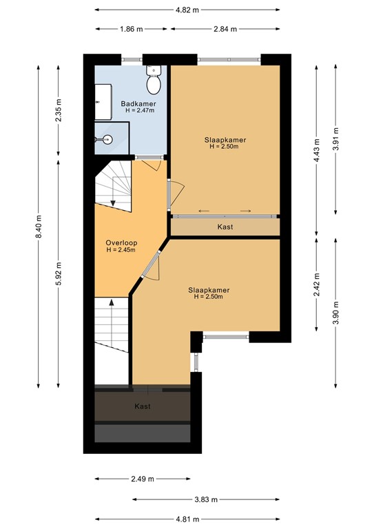 mediumsize floorplan